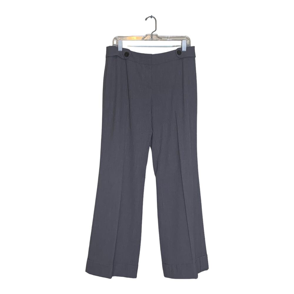 Adrianne Vittadini gray wide leg pants size 8